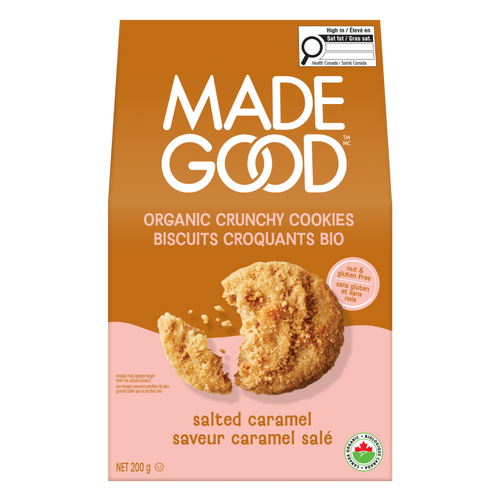 Salted Caramel Crunchy Cookies