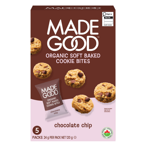 Mini-biscuits moelleux Pépites de chocolat Boîte de 30 sachets