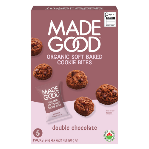 Mini-biscuits moelleux Double chocolat Boîte de 30 sachets