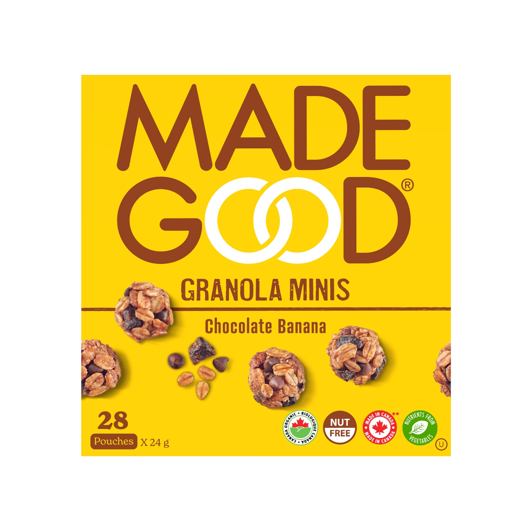 Granola Minis tile showing Chocolate Banana Minis