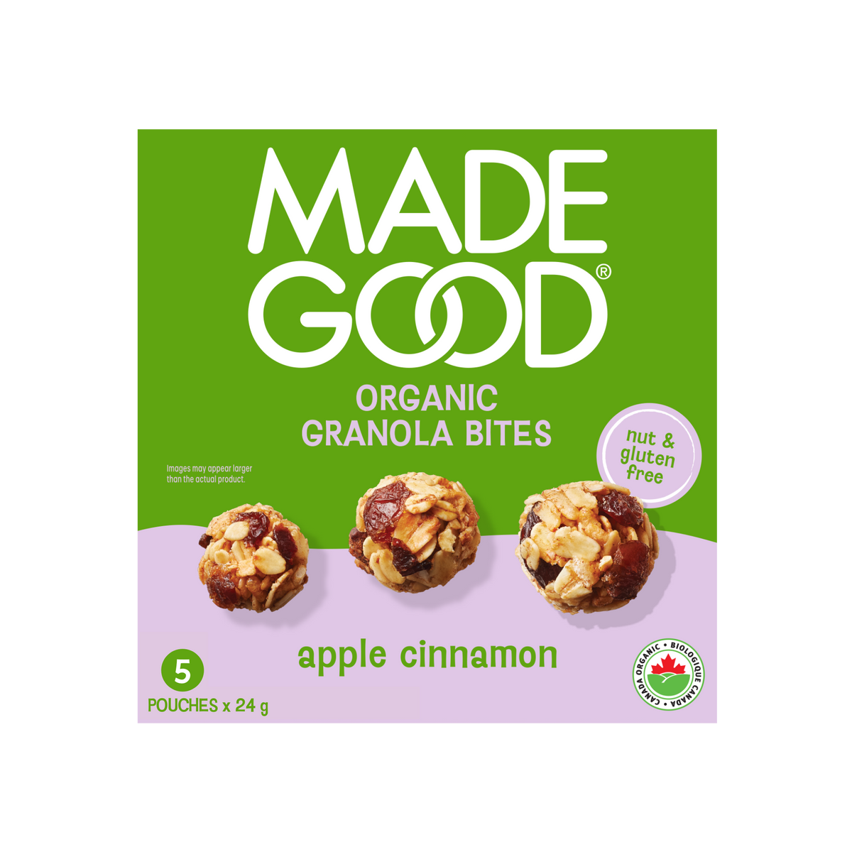 Apple Cinnamon Organic Granola Bites