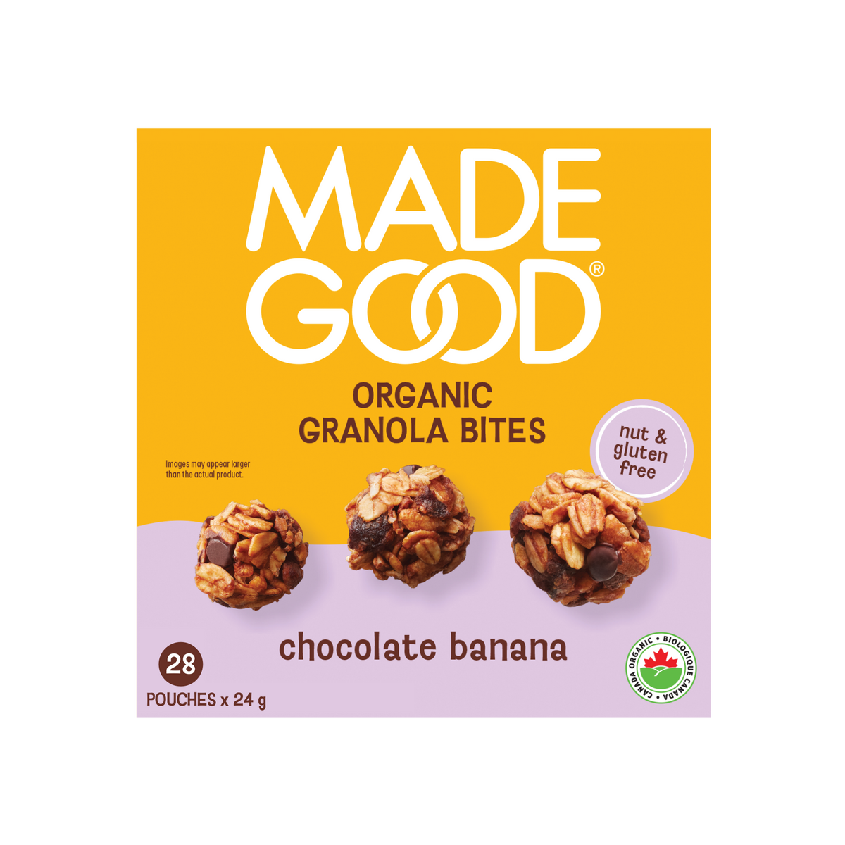 Chocolate Banana Granola Bites (28 Count)
