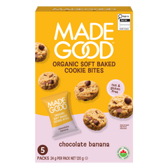 Chocolate Banana Soft Baked Mini Cookies