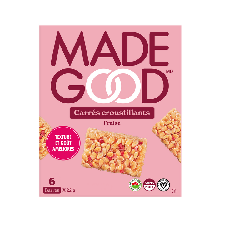 Reformulated! Strawberry Crispy Squares (Total 36 Count)
