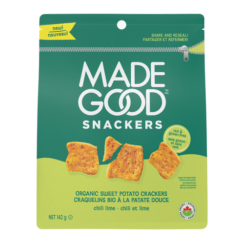 Snackers Chili Lime Organic Sweet Potato Crackers