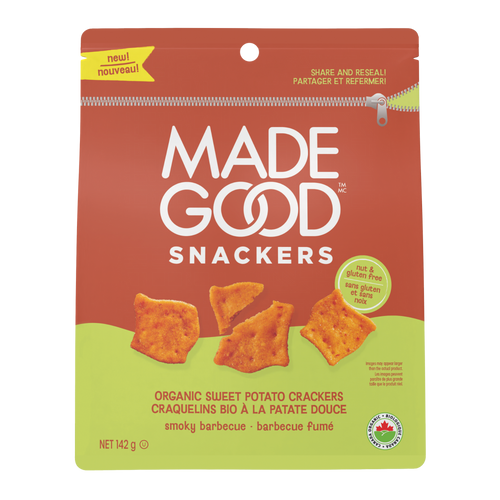 Snackers Smoky Barbecue Organic Sweet Potato Crackers