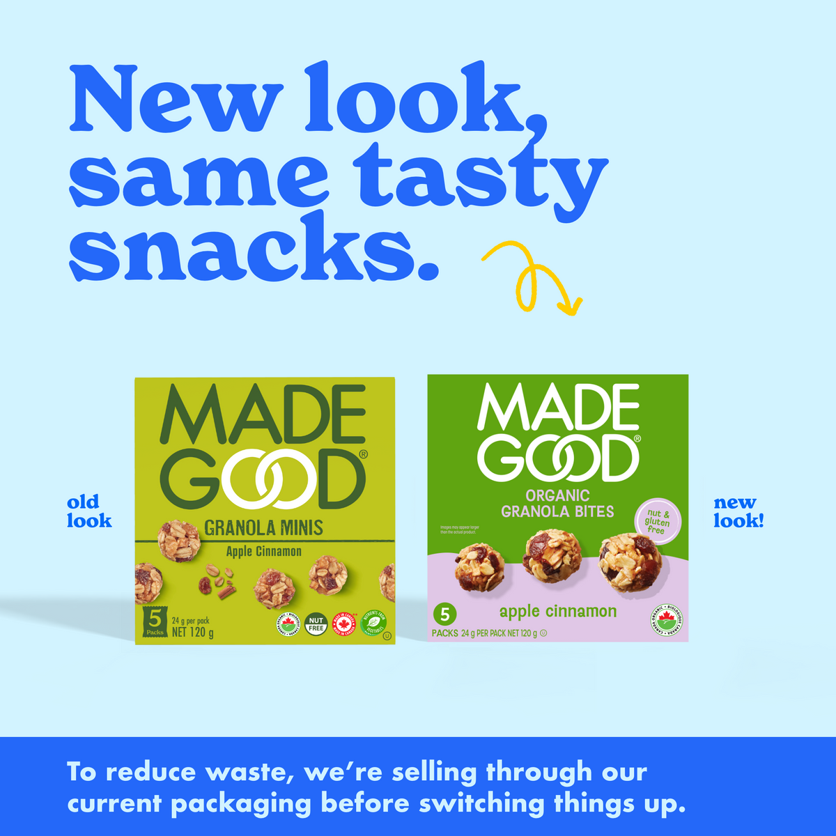 Apple Cinnamon Organic Granola Bites