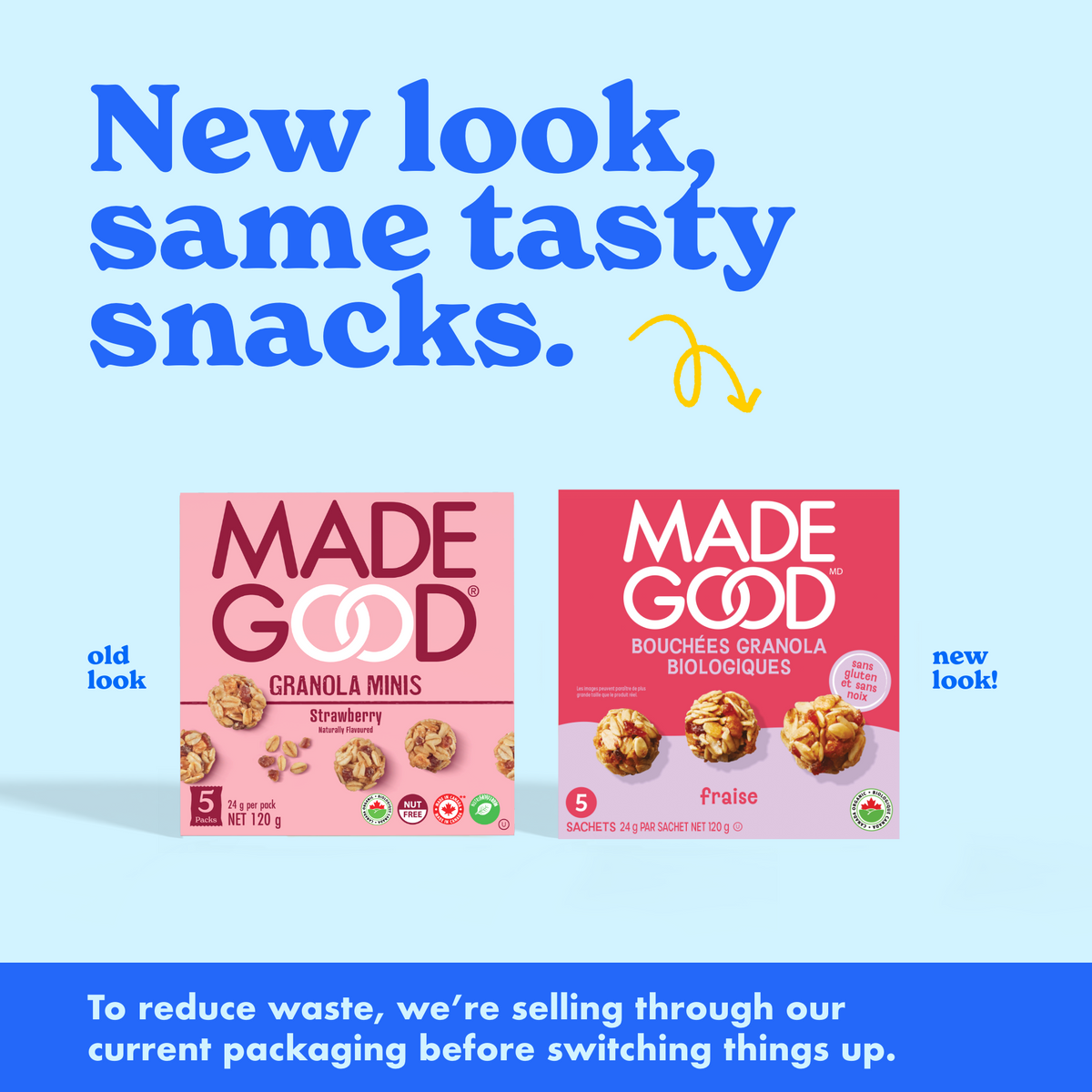 Strawberry Organic Granola Bites