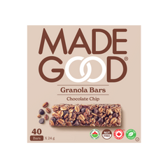 40 count of MadeGood chocolate chip granola bars