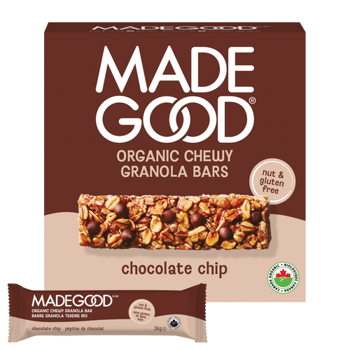 Chocolate Chip Granola Bars
