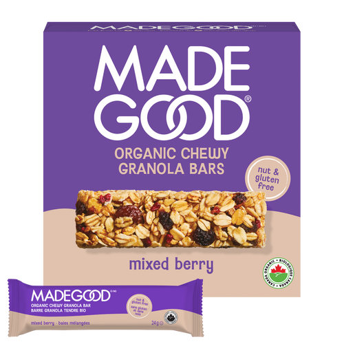 Mixed Berry Granola Bars
