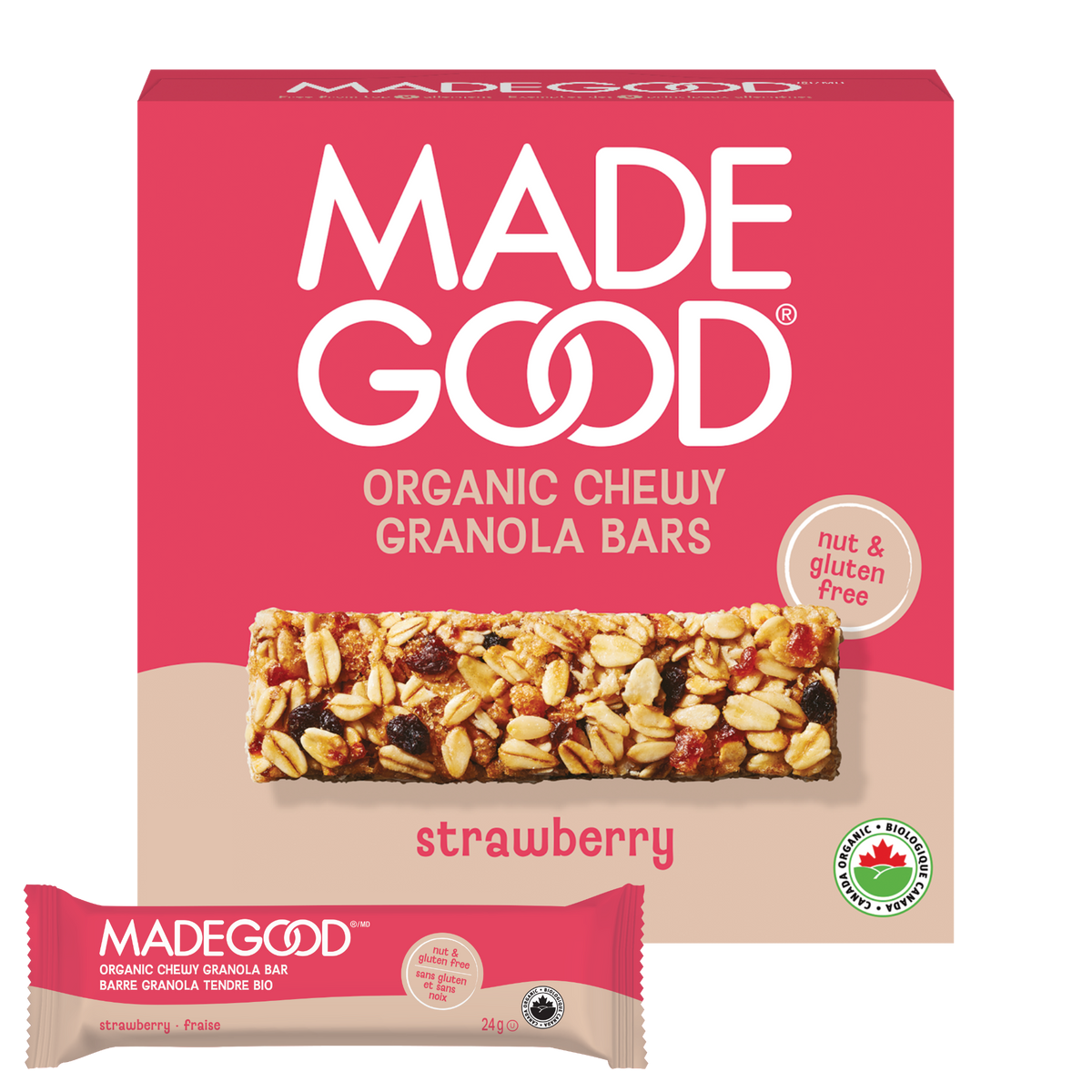 Barres granola avec filet de chocolat Saveur Gâteau d’anniversaire Boîte de 30 barres