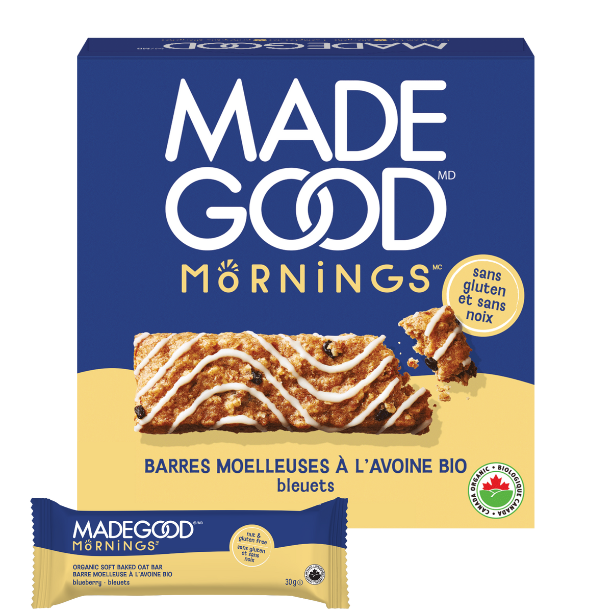 Mornings Blueberry Soft Baked Bars