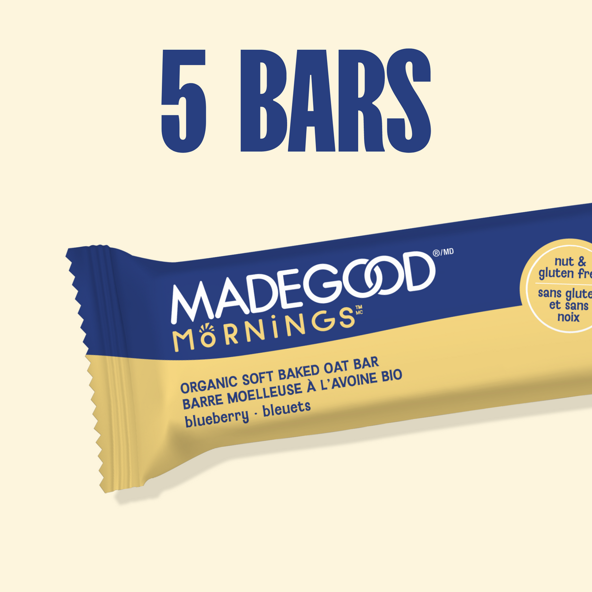 Mornings Blueberry Soft Baked Bars
