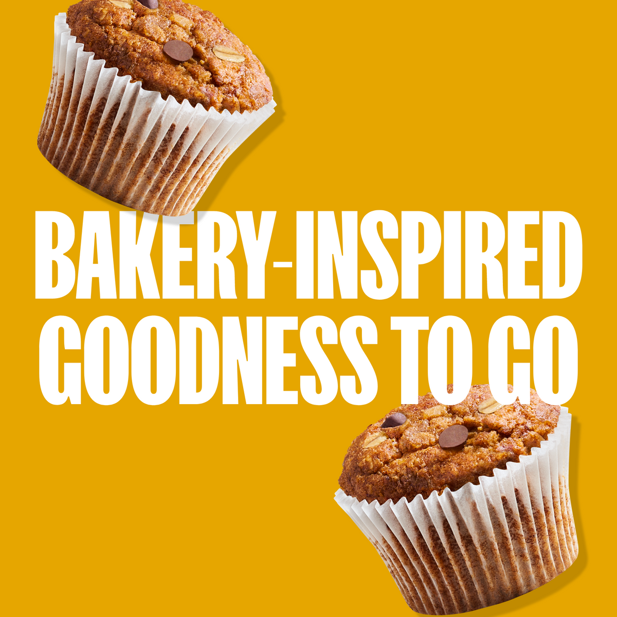 Banana Chocolate Chip Organic Baked Oat Cups