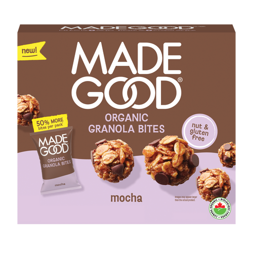 Mocha Organic Granola Bites