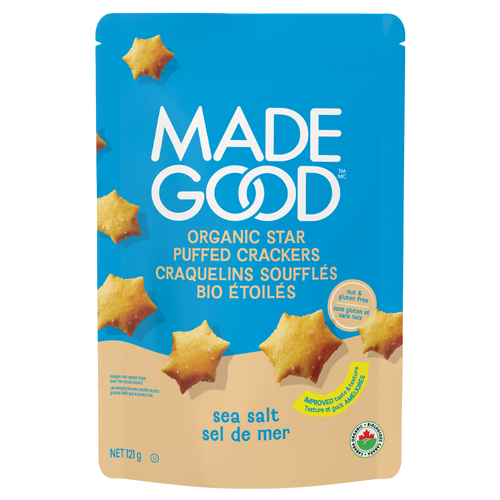 Sea Salt Star Puffed Crackers