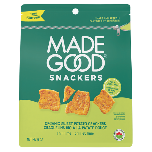 Snackers Chili Lime Organic Sweet Potato Crackers