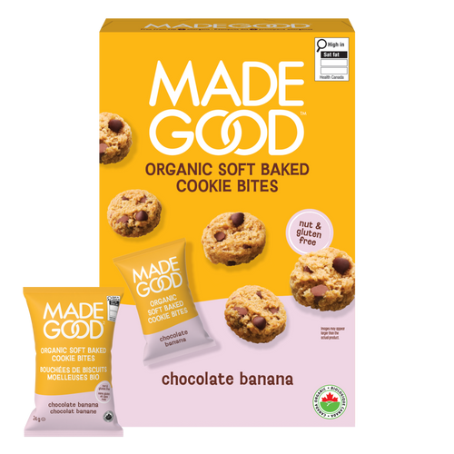 Chocolate Banana Soft Baked Mini Cookies