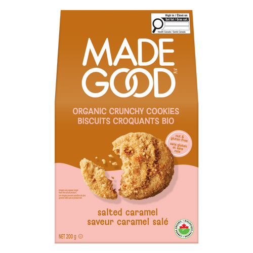 Salted Caramel Crunchy Cookies