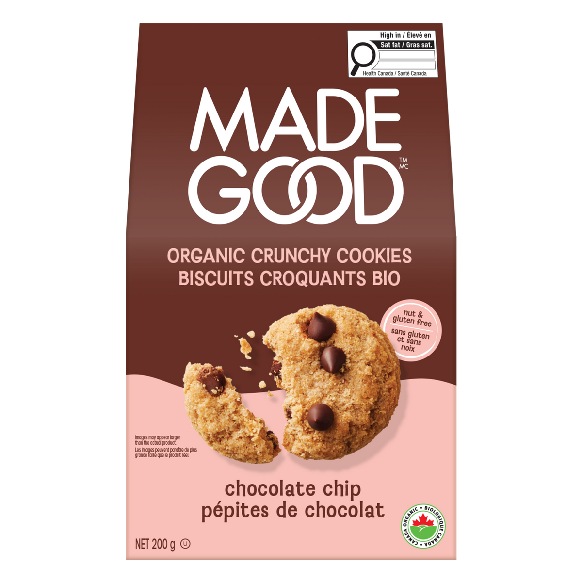 Biscuits croquants aux pépites de chocolat